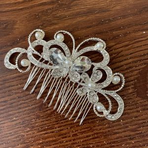 Jeweled Hair Comb / Piece